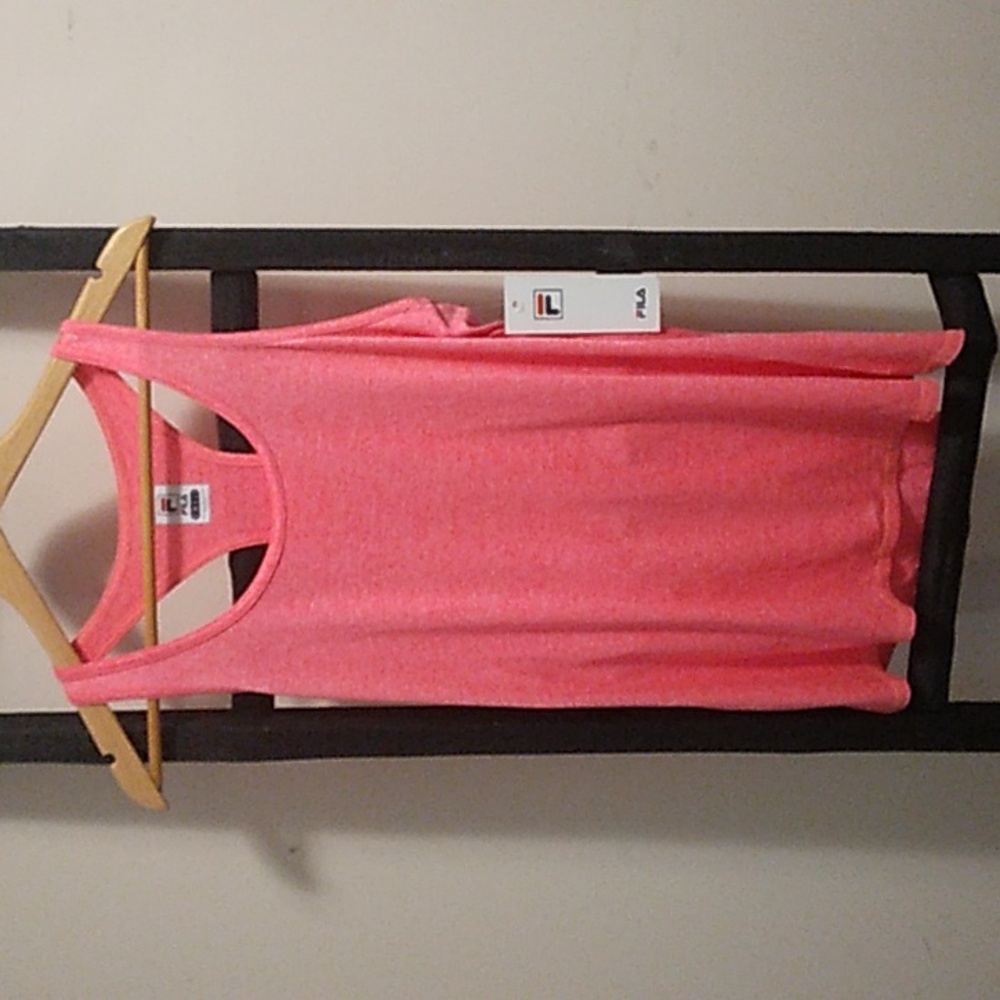 Women's Medium Fila Pickleball Tennis Pink Tank Top NWT